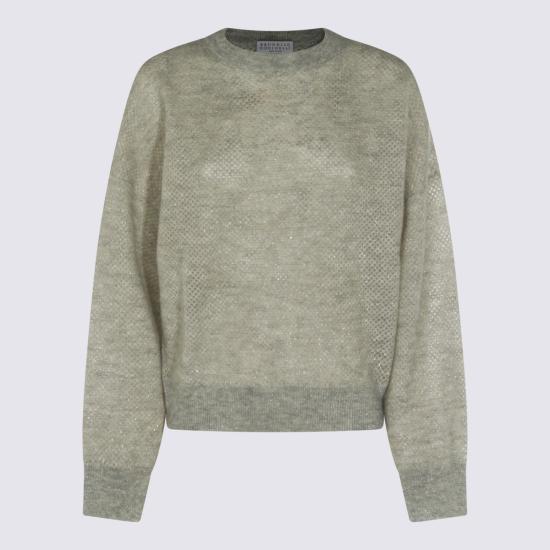 26FW 브루넬로 쿠치넬리 스웨터 MGG270510P CYB14 GRIGIO PERLA - BRUNELLO CUCINELLI