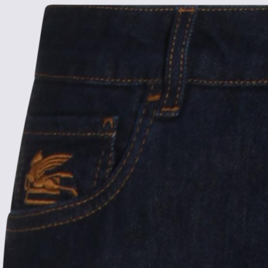 26SS 에트로 스트레이트 팬츠 MRNB0004 AD333S9090 Blue - ETRO