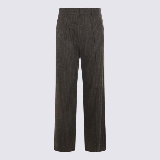 25FW 이자벨마랑 스트레이트 팬츠 25APA0569FA C3F01I50DZ DARK BRONZE