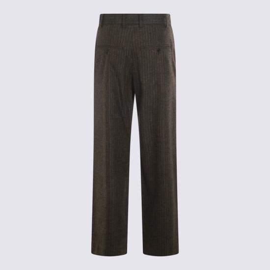25FW 이자벨마랑 스트레이트 팬츠 25APA0569FA C3F01I50DZ DARK BRONZE - ISABEL MARANT