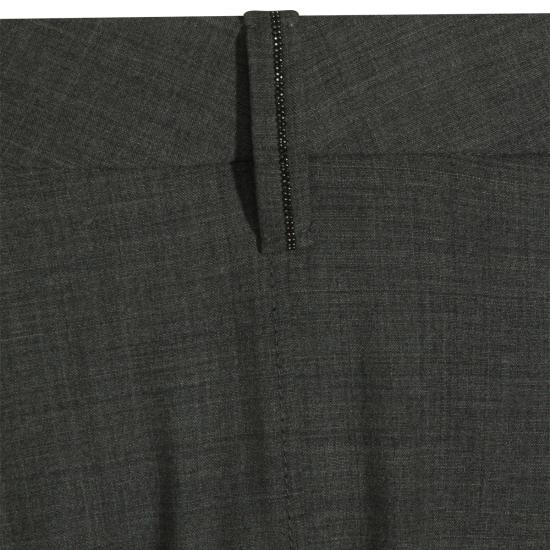 26FW 브루넬로 쿠치넬리 롱 스커트 MPW07G3951 C010 GRIGIO MEDIO - BRUNELLO CUCINELLI