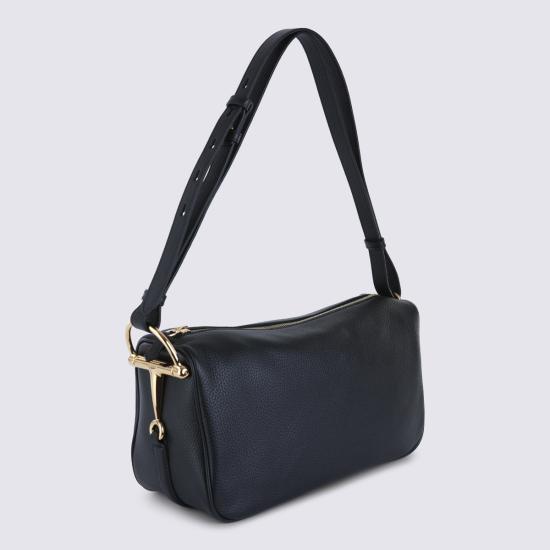 26SS 구찌 하프 홀스빗 미디엄 숄더백 860787 AAFDM1000 Black - GUCCI