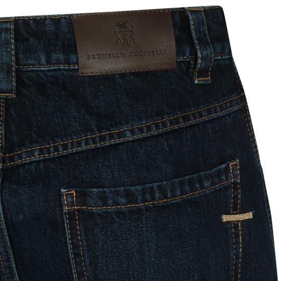26FW 브루넬로 쿠치넬리 데님 팬츠 MP095P5847 C9370 BLUE - BRUNELLO CUCINELLI