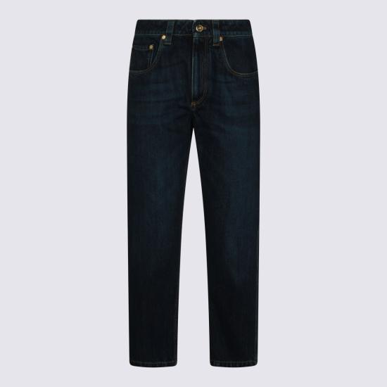 26FW 브루넬로 쿠치넬리 데님 팬츠 MP095P5847 C9370 BLUE - BRUNELLO CUCINELLI