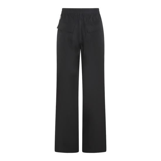 26SS 릭오웬스 몽클레어 스트레이트 팬츠 MU01F2A02 M8115999 BLACK - RICK OWENS MONCLER