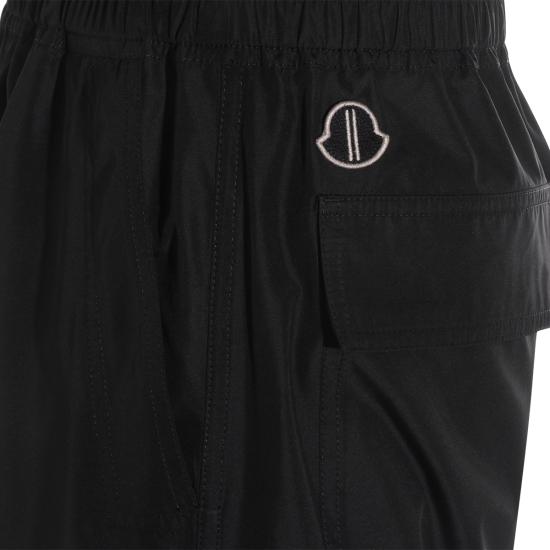 26SS 릭오웬스 몽클레어 스트레이트 팬츠 MU01F2A02 M8115999 BLACK - RICK OWENS MONCLER