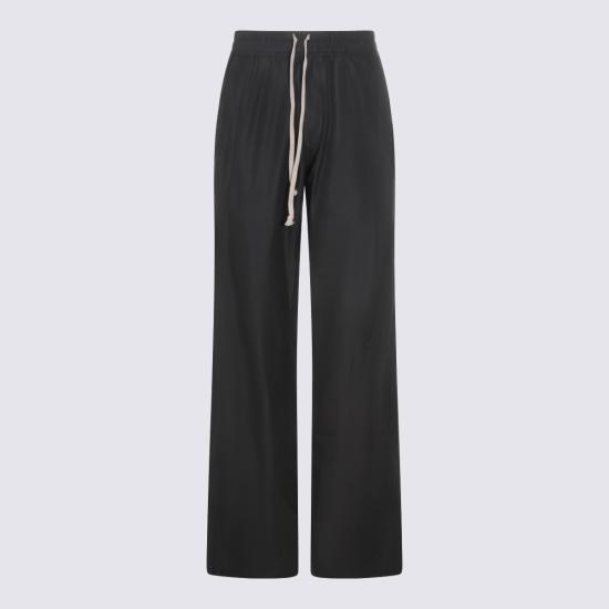 26SS 릭오웬스 몽클레어 스트레이트 팬츠 MU01F2A02 M8115999 BLACK - RICK OWENS MONCLER