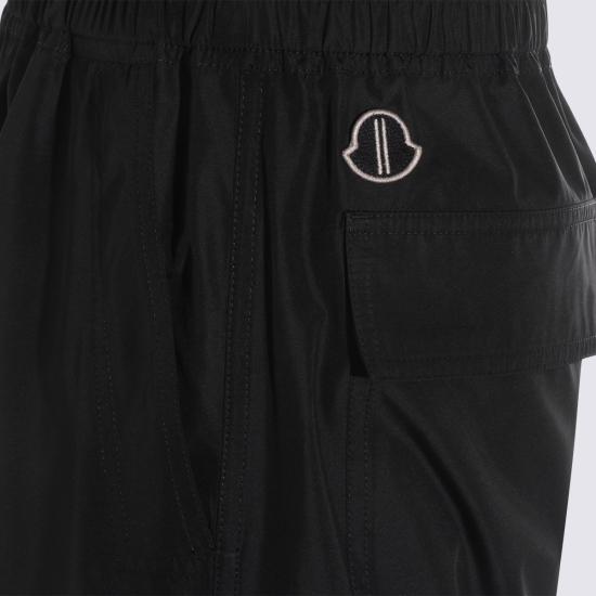 26SS 릭오웬스 몽클레어 스트레이트 팬츠 MU01F2A02 M8115999 BLACK - RICK OWENS MONCLER