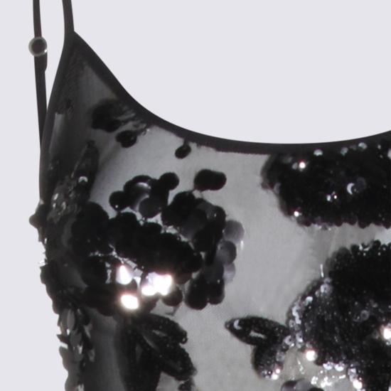 26SS 니사 미디 원피스 RRS16261 BLACK - NISSA