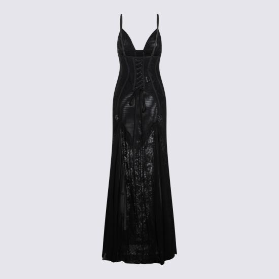 26SS 니사 롱 원피스 RRS16330 BLACK - NISSA