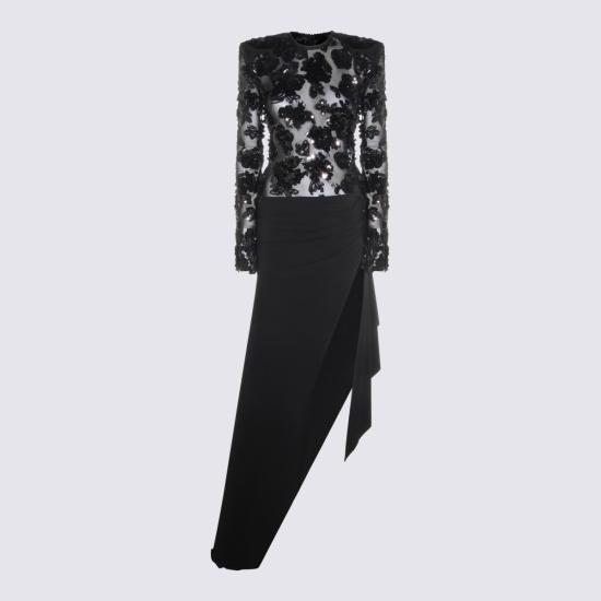 26SS 니사 미디 원피스 RRS16262 BLACK