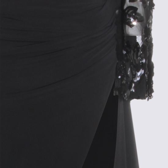 26SS 니사 미디 원피스 RRS16262 BLACK - NISSA