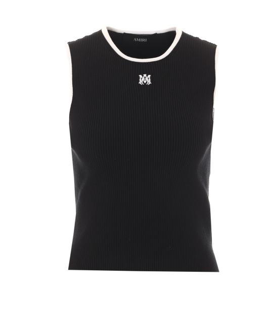 26FW 아미리 민소매 티셔츠 TOKN1052 BLACK Black