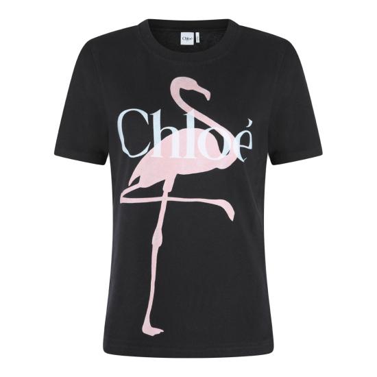 26SS 끌로에 반팔 티셔츠 CH26SJH08194 070 ASH BLACK