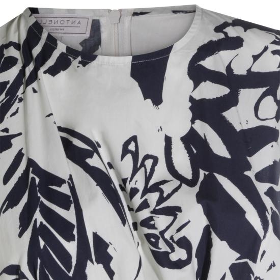 26SS 안토넬리 피렌체 롱 원피스 Q6723 161C810 Blue - ANTONELLI FIRENZE