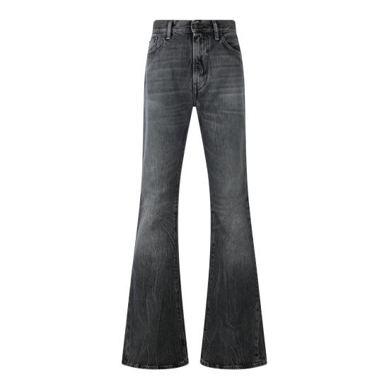 26SS 아크네 스튜디오 피티드 진 2025F A00570 969 Washed Black