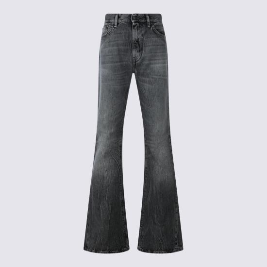 26SS 아크네 스튜디오 피티드 진 2025F A00570 969 Washed Black - ACNE STUDIOS