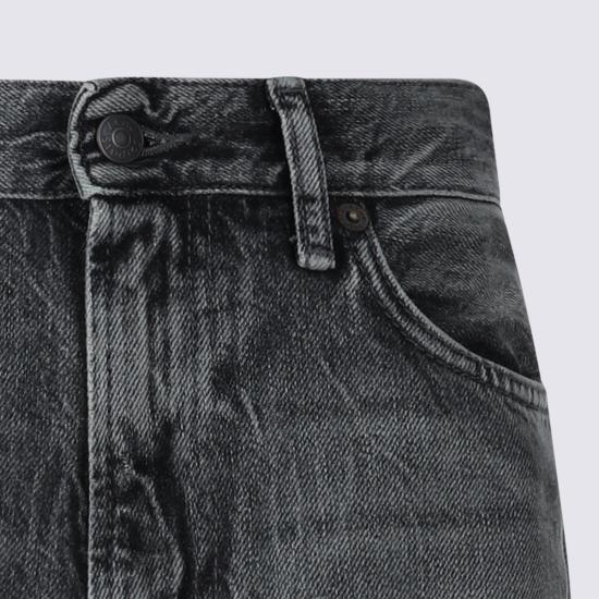26SS 아크네 스튜디오 피티드 진 2025F A00570 969 Washed Black - ACNE STUDIOS