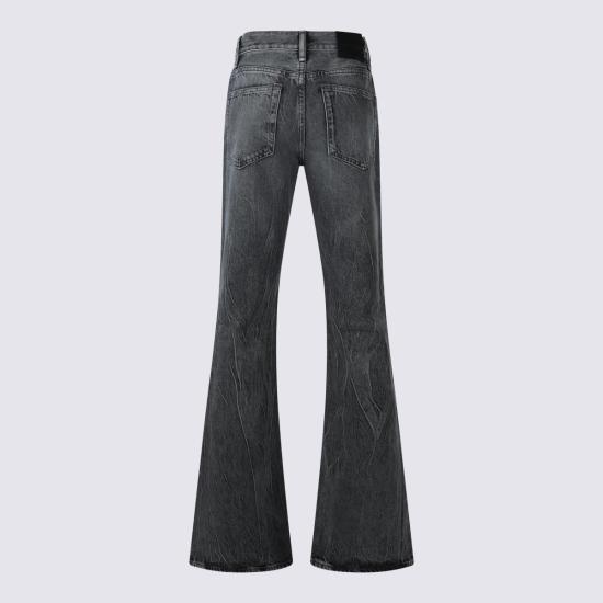26SS 아크네 스튜디오 피티드 진 2025F A00570 969 Washed Black - ACNE STUDIOS