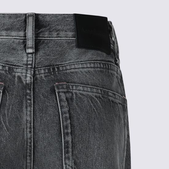 26SS 아크네 스튜디오 피티드 진 2025F A00570 969 Washed Black - ACNE STUDIOS