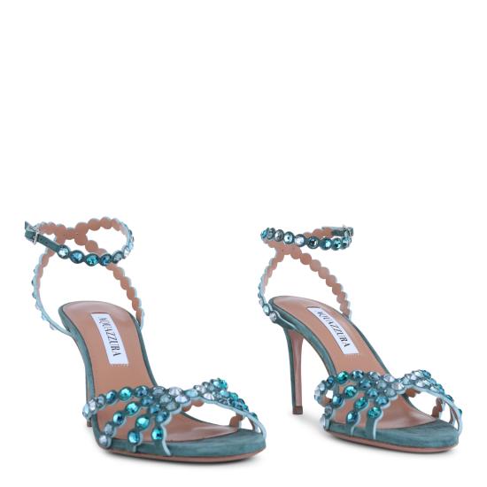 26SS 아쿠아주라 힐/펌프스 TQLMIDS0 SUELGE LIGHT TEAL - AQUAZZURA
