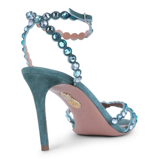 26SS 아쿠아주라 힐/펌프스 TQLMIDS0 SUELGE LIGHT TEAL - AQUAZZURA