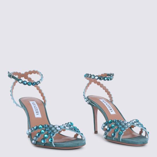 26SS 아쿠아주라 힐/펌프스 TQLMIDS0 SUELGE LIGHT TEAL - AQUAZZURA