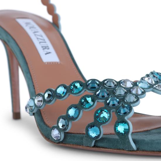 26SS 아쿠아주라 힐/펌프스 TQLMIDS0 SUELGE LIGHT TEAL - AQUAZZURA