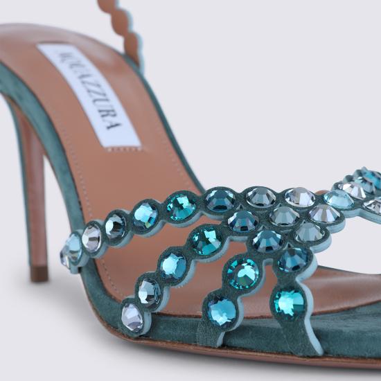 26SS 아쿠아주라 힐/펌프스 TQLMIDS0 SUELGE LIGHT TEAL - AQUAZZURA