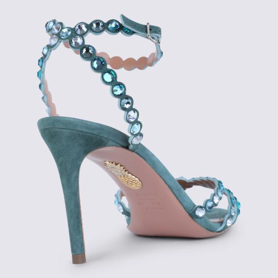 26SS 아쿠아주라 힐/펌프스 TQLMIDS0 SUELGE LIGHT TEAL - AQUAZZURA