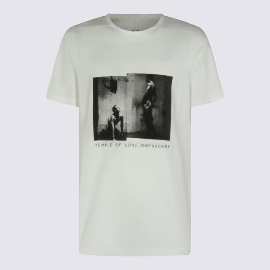 26SS 다크쉐도우 반팔 티셔츠 DU01F4250 RNEP6P1109 MILK BLACK