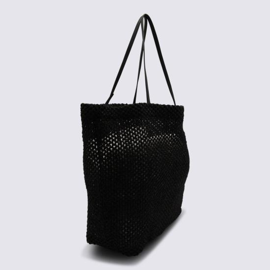 26SS 더로우 숄더백 W2074 WL6BAS BLACK ANS - THE ROW