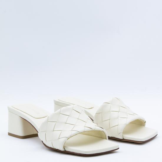26SS 보테가베네타 뮬/슬리퍼 838098 V2ED09031 SEA SALT - BOTTEGA VENETA