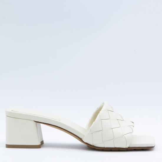 26SS 보테가베네타 뮬/슬리퍼 838098 V2ED09031 SEA SALT - BOTTEGA VENETA