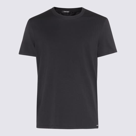 26SS 톰포드 반팔 티셔츠 T4M08 1410002 Black