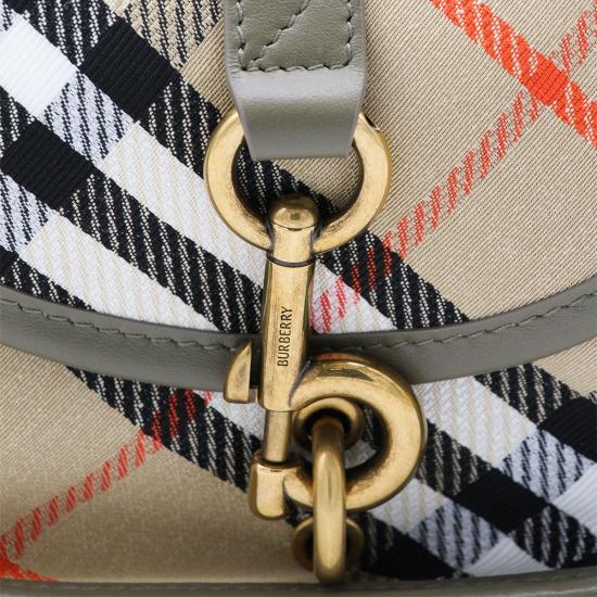 26SS 버버리 미니 B 클립 메신저 백 8119657 B9368 SAND - BURBERRY