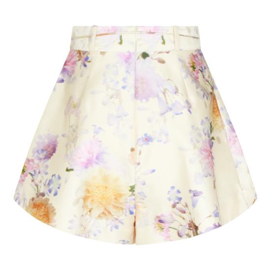 26SS 짐머만 숏 스커트 7922AS261 CRDA CREAM DAHLIA - ZIMMERMANN
