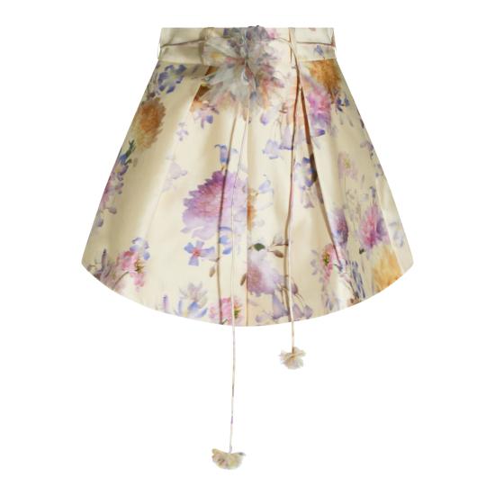 26SS 짐머만 숏 스커트 7922AS261 CRDA CREAM DAHLIA