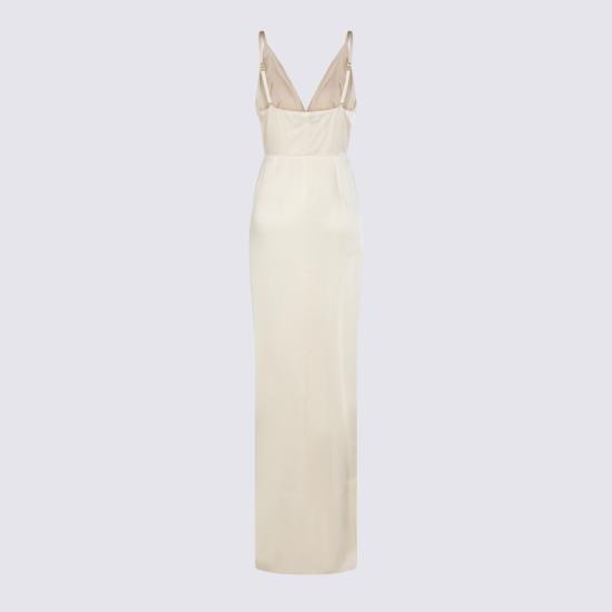 26SS 엘리자베타프랜치 롱 원피스 ABR4862E2 193 BURRO - ELISABETTA FRANCHI