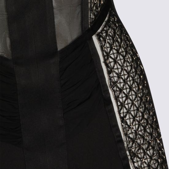 26SS 엘리자베타프랜치 롱 원피스 ABR4362E2 110 NERO - ELISABETTA FRANCHI