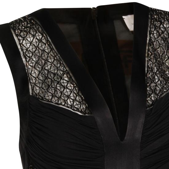 26SS 엘리자베타프랜치 롱 원피스 ABR4362E2 110 NERO - ELISABETTA FRANCHI