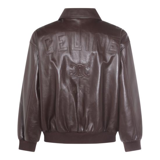 26SS 셀린느 카프스킨 테디 자켓 RV14D599E 19CO CHOCOLATE - CELINE