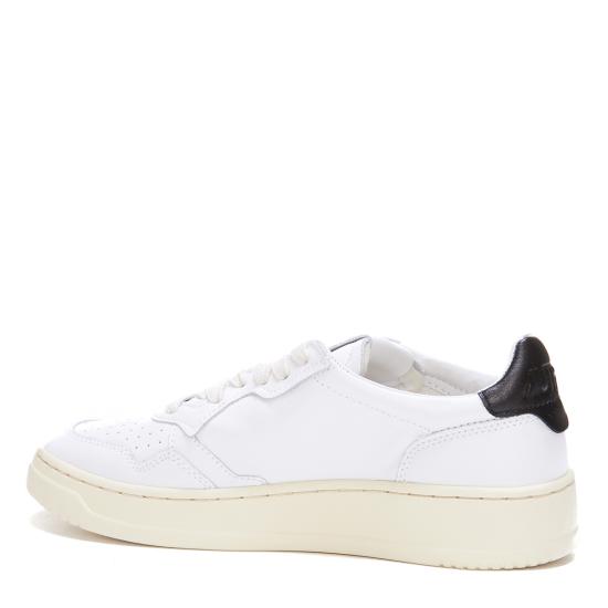 26SS 오트리 메달리스트 로우 AULW LL22 LEAT LEAT WHT BLACK - AUTRY