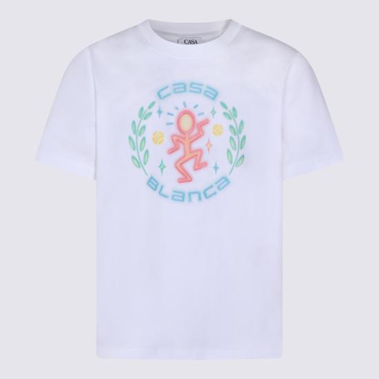 26SS 카사블랑카 반팔 티셔츠 MSP26JTS001 11 White