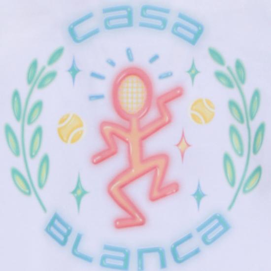 26SS 카사블랑카 반팔 티셔츠 MSP26JTS001 11 White - CASABLANCA