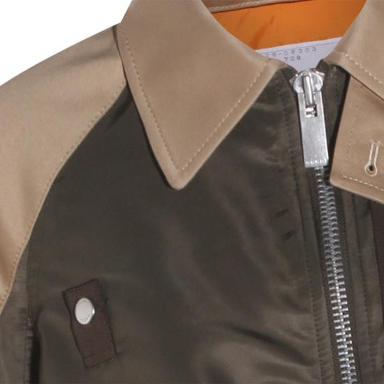 26SS 사카이 봄버 자켓 2608303 728 KHAKI BEIGE - SACAI