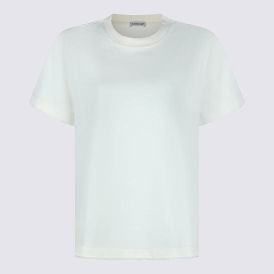 26SS 몽클레어 반팔 티셔츠 L10938C00027 89AUO034 White