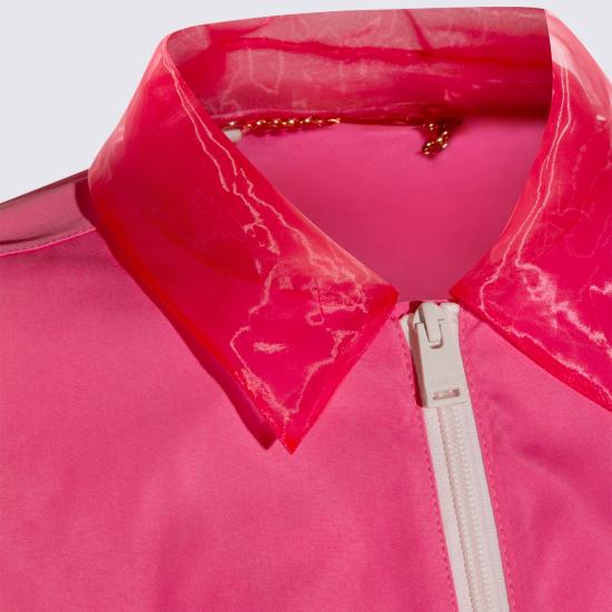 26SS 펜디 테크니컬 비스코스 보머 블루종 FJ7711 AW9BF1W0E AZALEA - FENDI