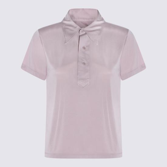 26SS 마르지엘라 폴로 티셔츠 S51GL0066 M20171361 LIGHT MAUVE