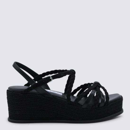26SS 지미추 샌들 NYRA60 ZKN000074 Black Black - JIMMY CHOO